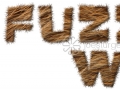 Furry text effect created with brushes and manipulated text.