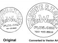 Superior Iron Works Plus Vector Logo