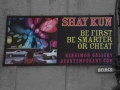 Billboard Advertisement in Manhattan, New York  for a contemporary art gallery.