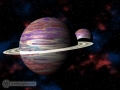 Planets and space created using Bryce 3D