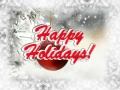 Happy Holidays - Photoshop 3D text